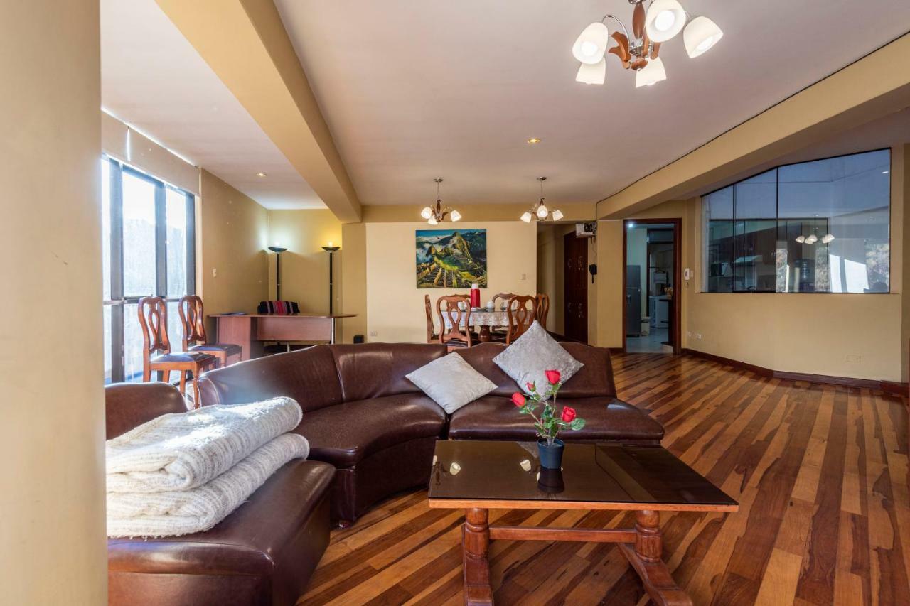 Espacioso Confortable Apartamento Familia Cuzco Kültér fotó