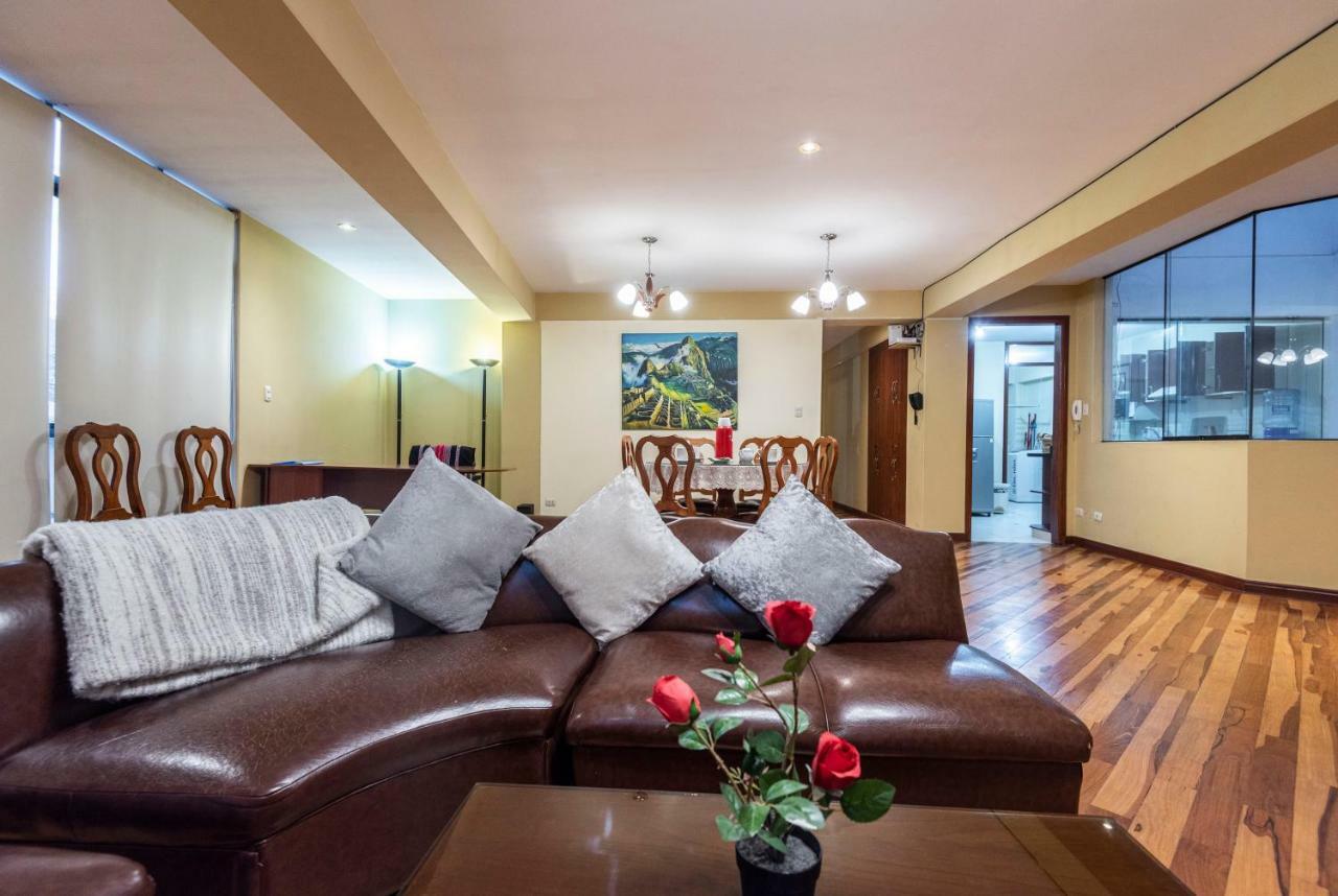 Espacioso Confortable Apartamento Familia Cuzco Kültér fotó