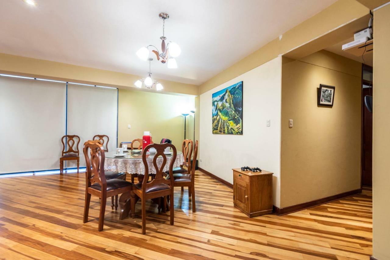 Espacioso Confortable Apartamento Familia Cuzco Kültér fotó