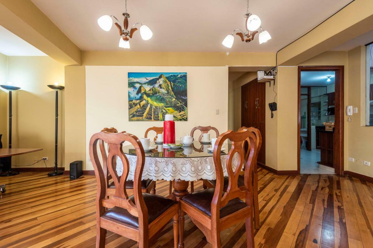 Espacioso Confortable Apartamento Familia Cuzco Kültér fotó
